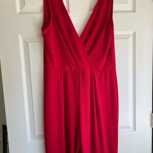 Charlotte Russe Sleeveless Wide-Leg Jumpsuit
